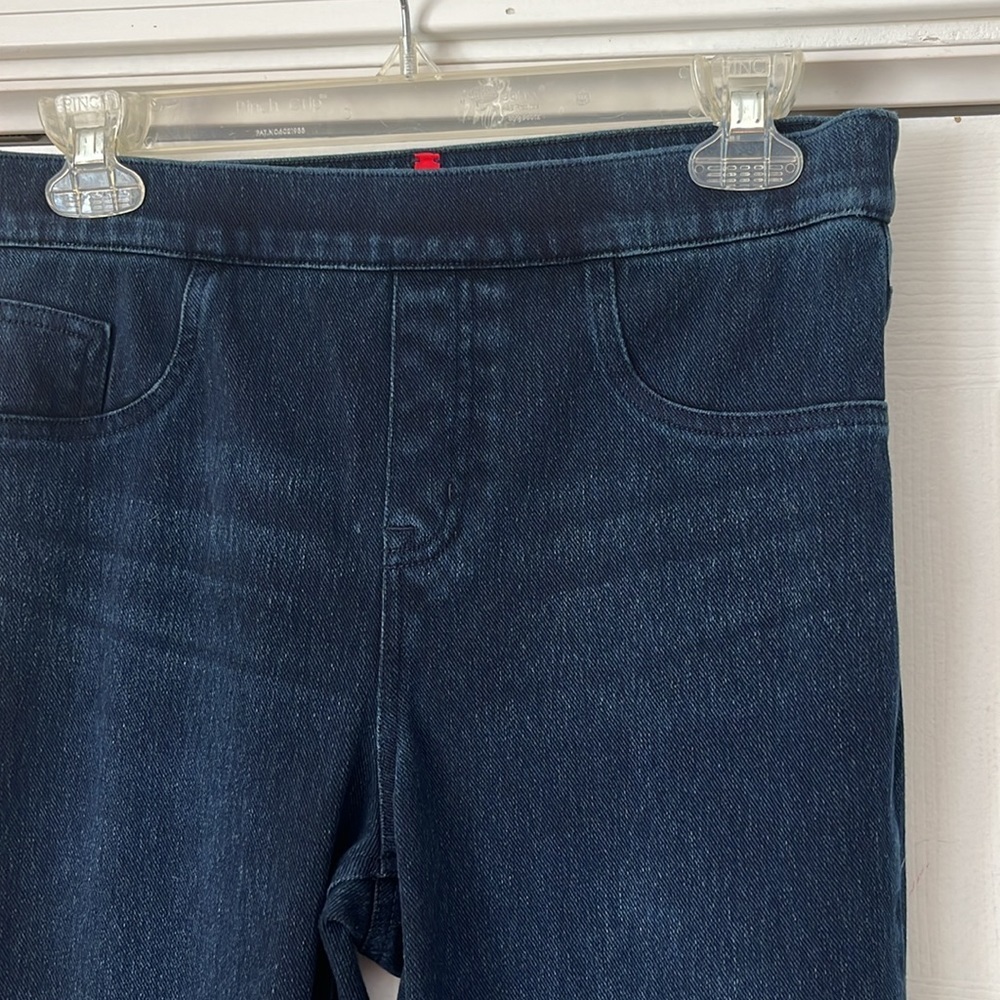 Spanx Jean-ish dark wash leggings size medium - Picture 8 of 11